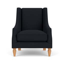 Annie Armchair - Ink - House Linen Mix - The Cotswold Company - thumbnail 2