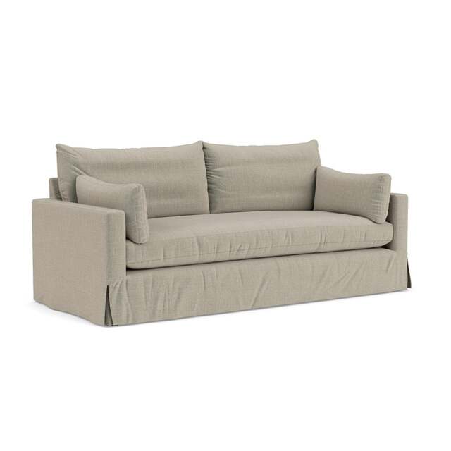 4 Seater Sofa - Natural - Eco Chenille - Ashton - The Cotswold Company - image 1