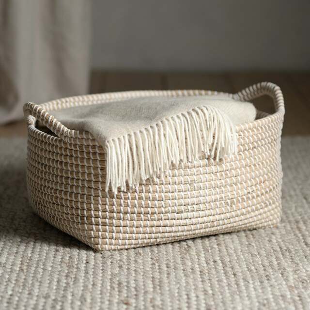 Seagrass Storage Basket - Large - Home Accessories - The Cotswold Company - image 1