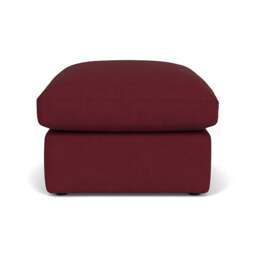 Clarke Small Foot Stool - Rosehip - House Linen Mix - The Cotswold Company - thumbnail 2