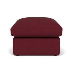 Clarke Small Foot Stool - Rosehip - House Linen Mix - The Cotswold Company - thumbnail 3