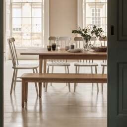 Berkeley Nordic Oak Dining Bench - The Cotswold Company - thumbnail 1
