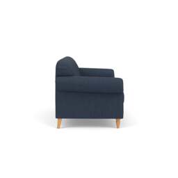 4 Seater Sofa - Indigo - Luxury Italian Linen - Chapman - The Cotswold Company - thumbnail 3