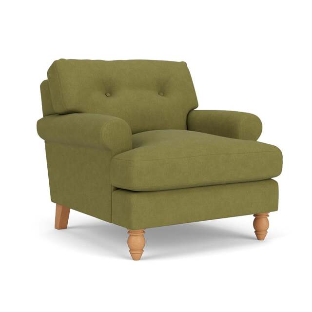 Talbot Armchair - Apple - House Linen Mix - The Cotswold Company - image 1