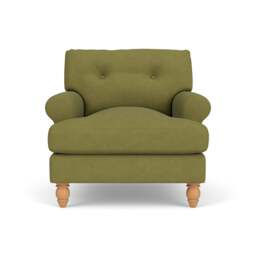 Talbot Armchair - Apple - House Linen Mix - The Cotswold Company - thumbnail 2