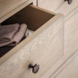 Bibury Smoked Oak 6 Drawer Chest of Drawers - The Cotswold Company - thumbnail 2