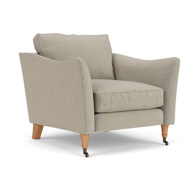 Armchair - Natural - Eco Chenille - Robinson - The Cotswold Company - image 1