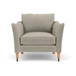Armchair - Natural - Eco Chenille - Robinson - The Cotswold Company - thumbnail 2