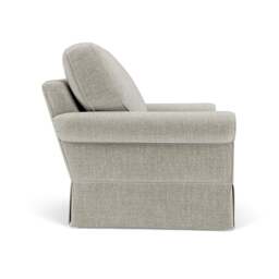 Dawson Armchair - Grey Mist - Eco Chenille - The Cotswold Company - thumbnail 3