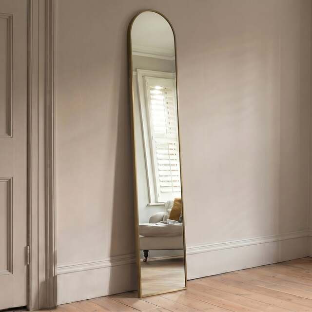 Brushed Bronze Finish Foxcote Slim Arch 180 x 36cm - Home Accessories - The Cotswold Company - image 1