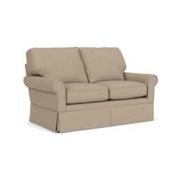 Large 2 Seater Sofa - Natural - House Linen Mix - Dawson - The Cotswold Company