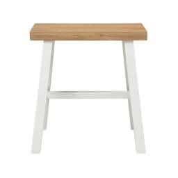 Bathroom Stool - Chester Pure White - The Cotswold Company - thumbnail 3