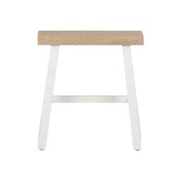 Bathroom Stool - Chester Pure White - The Cotswold Company - thumbnail 2