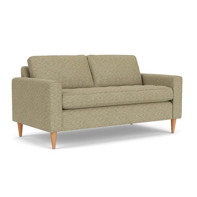 Large 2 Seater Sofa - Apple - Herringbone Weave - Saxon - The Cotswold Company - image 1