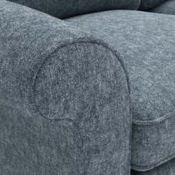 Armchair - Mid Blue - Aquaclean Oxford - Hurley - The Cotswold Company - thumbnail 5