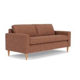 3 Seater Sofa - Brick Marl - Aquaclean Oxford - Saxon - The Cotswold Company - thumbnail 1