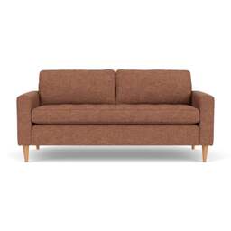 3 Seater Sofa - Brick Marl - Aquaclean Oxford - Saxon - The Cotswold Company - thumbnail 2
