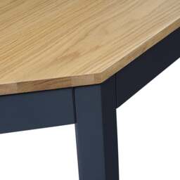 Chalford Inky Blue Corner Desk with Topper - The Cotswold Company - thumbnail 5