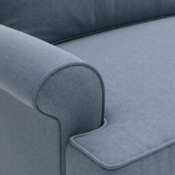 4 Seater Sofa - Indigo - House linen mix - Stewart - The Cotswold Company - thumbnail 4