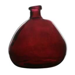 Vase Simplicity Blown Glass 23cm Mulberry - The Cotswold Company - thumbnail 3
