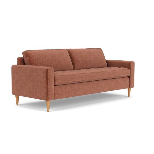 4 Seater Sofa - Cinnamon - Eco Chenille - Saxon - The Cotswold Company - image 1