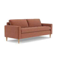 4 Seater Sofa - Cinnamon - Eco Chenille - Saxon - The Cotswold Company