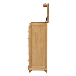 Winchcombe Oiled Oak Vanity Tallboy - The Cotswold Company - thumbnail 6