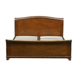 Winchcombe Dark Oak Winchcombe Dark Oak Double Sleigh Bed and 2 Bedside Table Set - The Cotswold Company - thumbnail 2