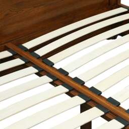 Winchcombe Dark Oak Winchcombe Dark Oak Double Sleigh Bed and 2 Bedside Table Set - The Cotswold Company - thumbnail 6