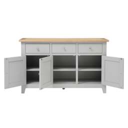 Large Sideboard - Chester Dove Grey - The Cotswold Company - thumbnail 4