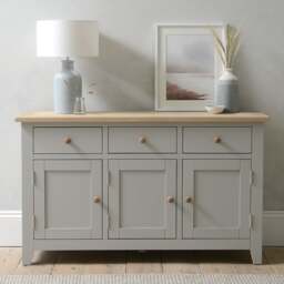 Large Sideboard - Chester Dove Grey - The Cotswold Company - thumbnail 2