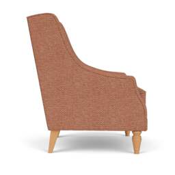 Annie Armchair - Brick - Herringbone Weave - The Cotswold Company - thumbnail 3