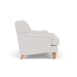 2 Seater Sofa - Grey - Broadway Stripe - Ashbee - The Cotswold Company - thumbnail 3