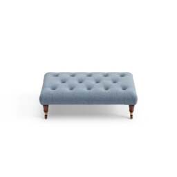 Foot Stool - Indigo - Rustic weave - Amelia Small - The Cotswold Company - thumbnail 5