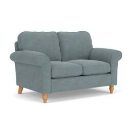 2 Seater Sofa - Teal marl - Rustic weave - Hurley - The Cotswold Company