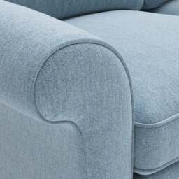 2 Seater Sofa - Teal marl - Rustic weave - Hurley - The Cotswold Company - thumbnail 4
