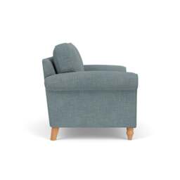 2 Seater Sofa - Teal marl - Rustic weave - Hurley - The Cotswold Company - thumbnail 3