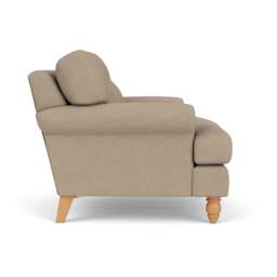 Armchair - Natural - House Linen Mix - Talbot - The Cotswold Company - thumbnail 3
