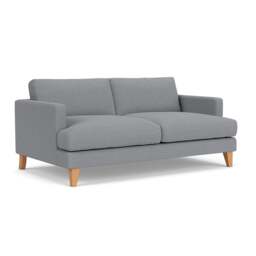 Jackson 3 Seater - Blue Marl - House Weave - The Cotswold Company