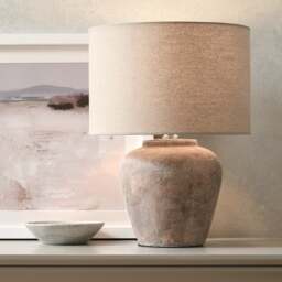 Perrinsfield Brown Table Lamp - Home Accessories - The Cotswold Company - thumbnail 3