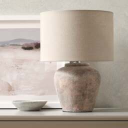 Perrinsfield Brown Table Lamp - Home Accessories - The Cotswold Company - thumbnail 2