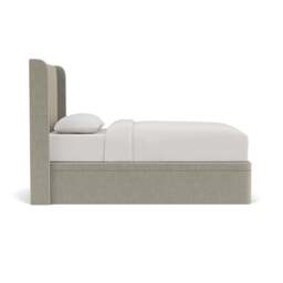 Parker Double Ottoman Storage Bed - Natural - Eco Chenille - The Cotswold Company - thumbnail 3