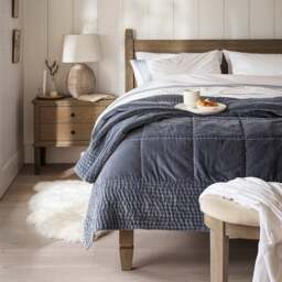 Bibury Smoked Oak Super King Bed - The Cotswold Company