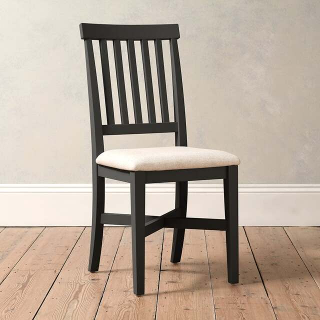 Upholstered Dining Chair - Chester Charcoal - The Cotswold Company - image 1