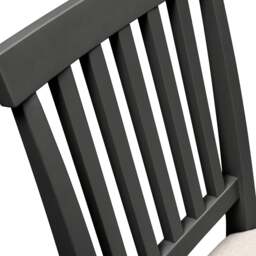 Upholstered Dining Chair - Chester Charcoal - The Cotswold Company - thumbnail 5