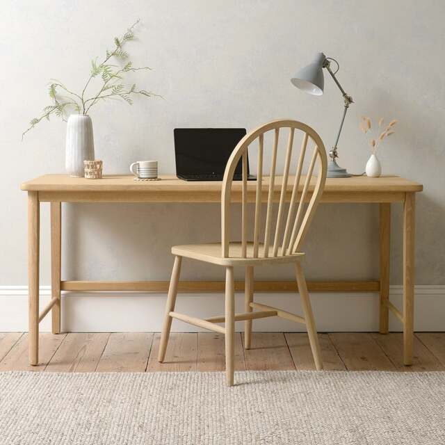 Berkeley Nordic Oak Large Desk - The Cotswold Company - image 1
