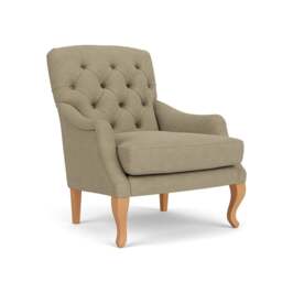 Armchair - Green Marl - House Weave - Olivia - The Cotswold Company