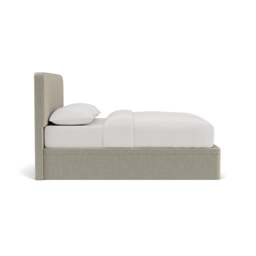 Super King Ottoman Storage Bed - Natural - Eco Chenille - Ellis - The Cotswold Company - thumbnail 3