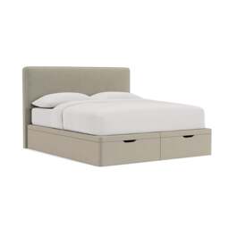 Super King Ottoman Storage Bed - Natural - Eco Chenille - Ellis - The Cotswold Company - thumbnail 1