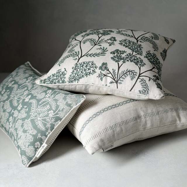Madder Cutch and Co for The Cotswold Company Kingfisher Cushion Bundle - Home Accessories - The Cotswold Company - image 1
